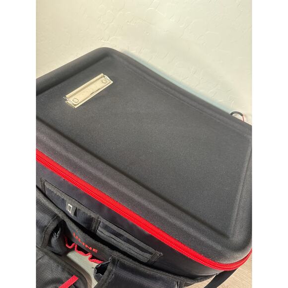 ULINE Mobile Desk File Organizer Hard Case Carrying Laptop Bag 17x13x14 - Picture 4 of 7